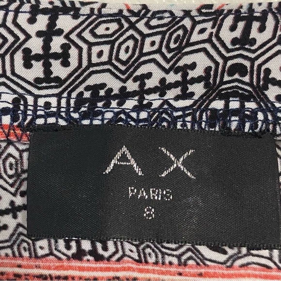 AX Paris Aztec Printed Swing Dress Multi Color Size 8 - Picture 8 of 11